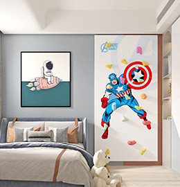 Art Climbing Wall