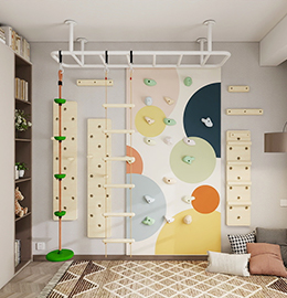 Pegboard Climbing Wall